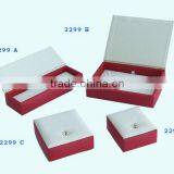 Custom Design Hot Sale Small Recycled Leather Gift Box Manufacturer thumbnail-2