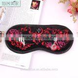 China Factory Custom Embroidery Eye Mask Weight Eye Mask Travel Eye Mask