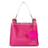 China Wholesale Top Grade Leather Trendy Elegant Fashion Lady Handbag thumbnail-1