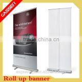 Factory Custom Promotion Display Aluminium Plus ABS Vertical Banner Stands