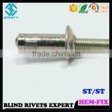 HIGH QUALITY HOT SELLING FACTORY WEATHER-PROOF SEAL HEM TYPE BLIND RIVETS FOR LADDERS thumbnail-6