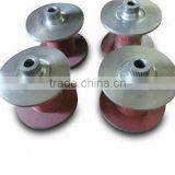 Casting WHEEL Part, Made of Gray Iron, Ductile Iron and Carbon Steel, Weighs 0.1 to 8,000k