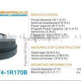 guangzhou top pro audio speaker driver