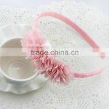 Korean Style Children Headband,Chiffon Flower Headband,Baby Flower Headband thumbnail-4