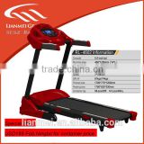 Sports motorized treadmill with max.loading 150kgs, and With 5 inch LCD panel