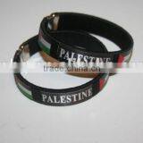 Low Price and Fast Delivery Palestine Silicon Bracelet Wrist Band ---- DH 16995