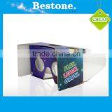 Whole Sale Google Cardboard V2.0 Custom Logo vr Headset for Phone thumbnail-1