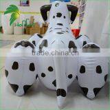 Lovely White Bounce Soft Pool Kid Toy Inflatable Spotted Dog Cartoon Design thumbnail-4