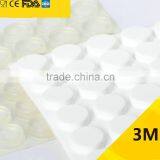 Special Offer 16*5mm Hemispherical Clear 3M Self-adhesive Silicone Rubber Feet Bumper Pads thumbnail-1