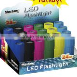 plastic flashlight ABS MM-010