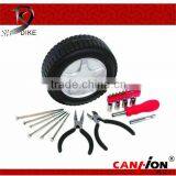 DK-313 Ningbo Dike 24pcs Special Promotion Tire Shape Gift Tool Set