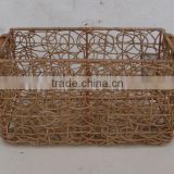 Rect. Strong Basket With Iron Frame and Handles