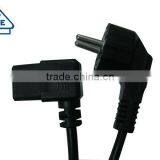 VDE Power Cords European Standard Germany 90 Degree Power Plug