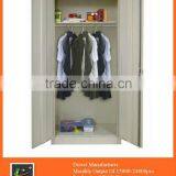 KFY-WR-04 2 Doors China Steel Wardrobe Cabinet thumbnail-1