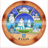 resin decorative Russia souvenir plate