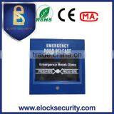 Blue Fire Alarm Break Glass