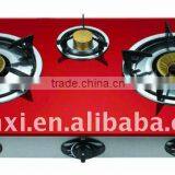 3-burners Glass Top Gas Stove
