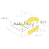 2016 Latest Deisgn CE&UL Certified Curved Office Desk thumbnail-3