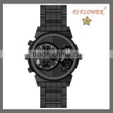 Japan Movt Watch Stainless Steel Black Cheap Wrist Wtches For Men