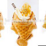 Heavy Duty Ice Cream Taiyaki Machine Big Fish Shaped Cake Mould for Sale thumbnail-6