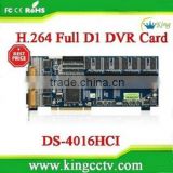 popular H 264 Hikvision 16 channels Hikvision dvr card 16CH (DS-4016HCI)