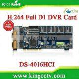 Popular H 264 Hikvision 16 Channels Hikvision Dvr Card 16CH (DS-4016HCI) thumbnail-1
