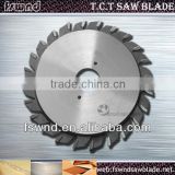 High Cutting Speed Conical Scoring tungsted Carbide tiped Circular Saw Blades