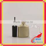 Wholesale Custom 10ml Glass Round Empty Nail Polish Bottle thumbnail-3