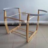 Moses Basket Stand/wooden Stand/basket Rocking Stand thumbnail-1