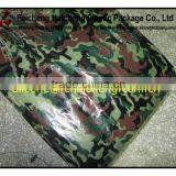 3.3 Ounces per Square Yard&10x10 Weave Count pe Plastic Camouflage Tarps Cover for Outdoor