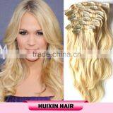 Hot Selling Body Wave Mongolian 613 Blonde Clip In Hair thumbnail-5