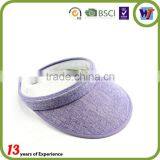 Fashion Wide Brim Sun Visor Caps Cotton Pvc Cheap Kids Sun Visor Hats thumbnail-2