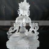 Crystal Clear Vajrasattva Buddha Statue for Temple or Home Display thumbnail-1