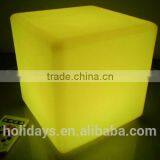 Color Change 3D Light up 40cm LED Cube Chairs /led Cube Stools thumbnail-6