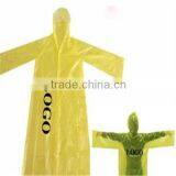 Promotion Waterproof Cheap Disposable PE Raincoat thumbnail-4