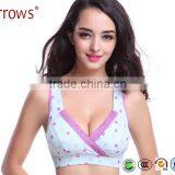 Maternity Underwear Bra Wire Free Nursing Bra Pregnant Women Sports Sleep Breastfeeding Nurse Bras Underwear thumbnail-1