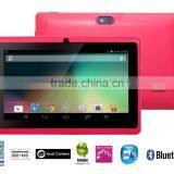 Cheap Quadcore Tablet pc 800*480 7inch Allwinner A33 Tablet pc