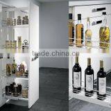 High Gloss Red Kitchen Cabinet for Small Mini Kitchens thumbnail-5