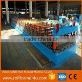 Full Automatic Double Layer Zinc Plating Iron Wall Panel Roof Sheet Roll Forming Machine
