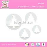 Plastic Christmas Tree Fondant Cake Decorating Xmas Tree Cutter