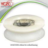 Sliding Aluminium Accessory Window Metal Part Roller thumbnail-2