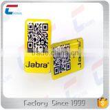QR Code Printed 13.56MHZ MIFARE Classic 1K /4K Keyfob RFID Tags Stickers