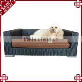 Top Quality Pet Furniture All Weather Wicker Waterproof Large Dog Beds thumbnail-1