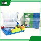 Creative Silicone Non-slip Building Block Heated Insulation Pad Cup Coasters Mat Placemat Coaster thumbnail-2