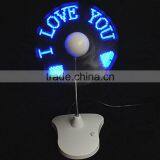 USB Fan Promotional Usb Fan Fashion Program Usb Led Fan Usb Programmable Led Message Fan thumbnail-6
