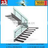 1.3-19mm Glass Floating Stair with CE & ISO9001