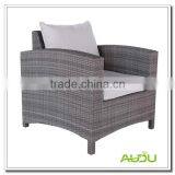 Audu Outdoor Rattan Classic Contemporary Chair thumbnail-1