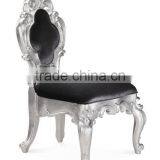 Luxury Wooden Dining Room Chair With Plum Blossom Chair Back thumbnail-1