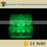 Remote Control PE Plastic Illuminated LED Square Wine Tray/glowing Ice Bucket thumbnail-5