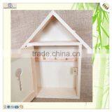 Wood Item Wall Decorating Shape Hole Carved Key Box thumbnail-2